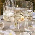 Coquillages Déco pour Bougie Gel